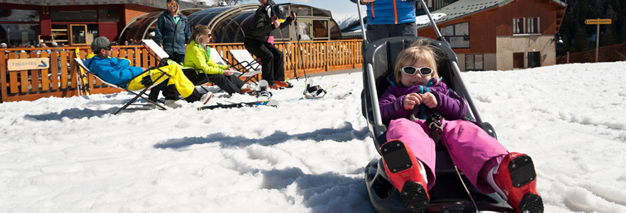 vacances au ski avec un bebe